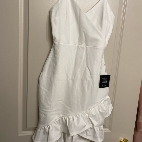 Lulu’s Sealed With a Kiss White Bodycon Dress - Picture 3 of 4